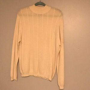 Cashmere cream sweater